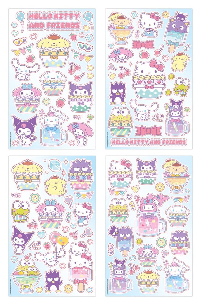 Sanrio Hello Kitty & Friends 03 Cupcake Sticker Pack