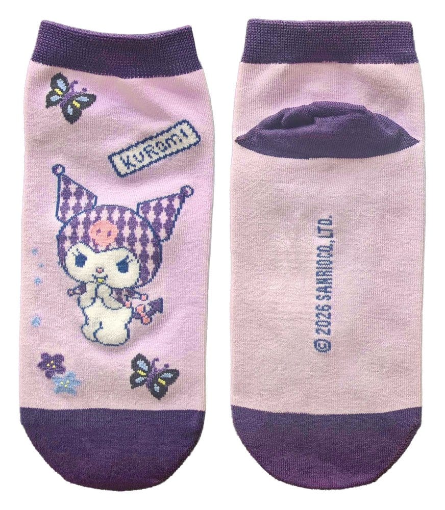 Sanrio Kuromi Japanese Short Socken 36-40