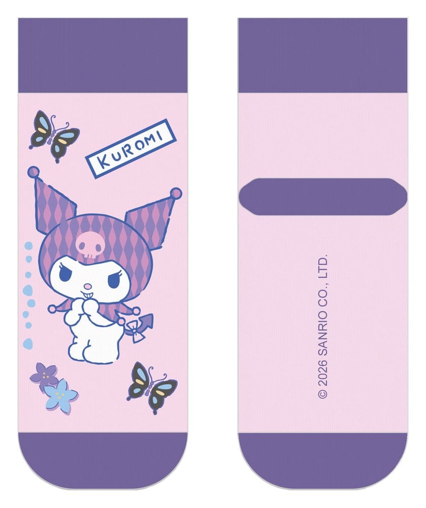 Sanrio Kuromi Japanese Short Socken 36-40