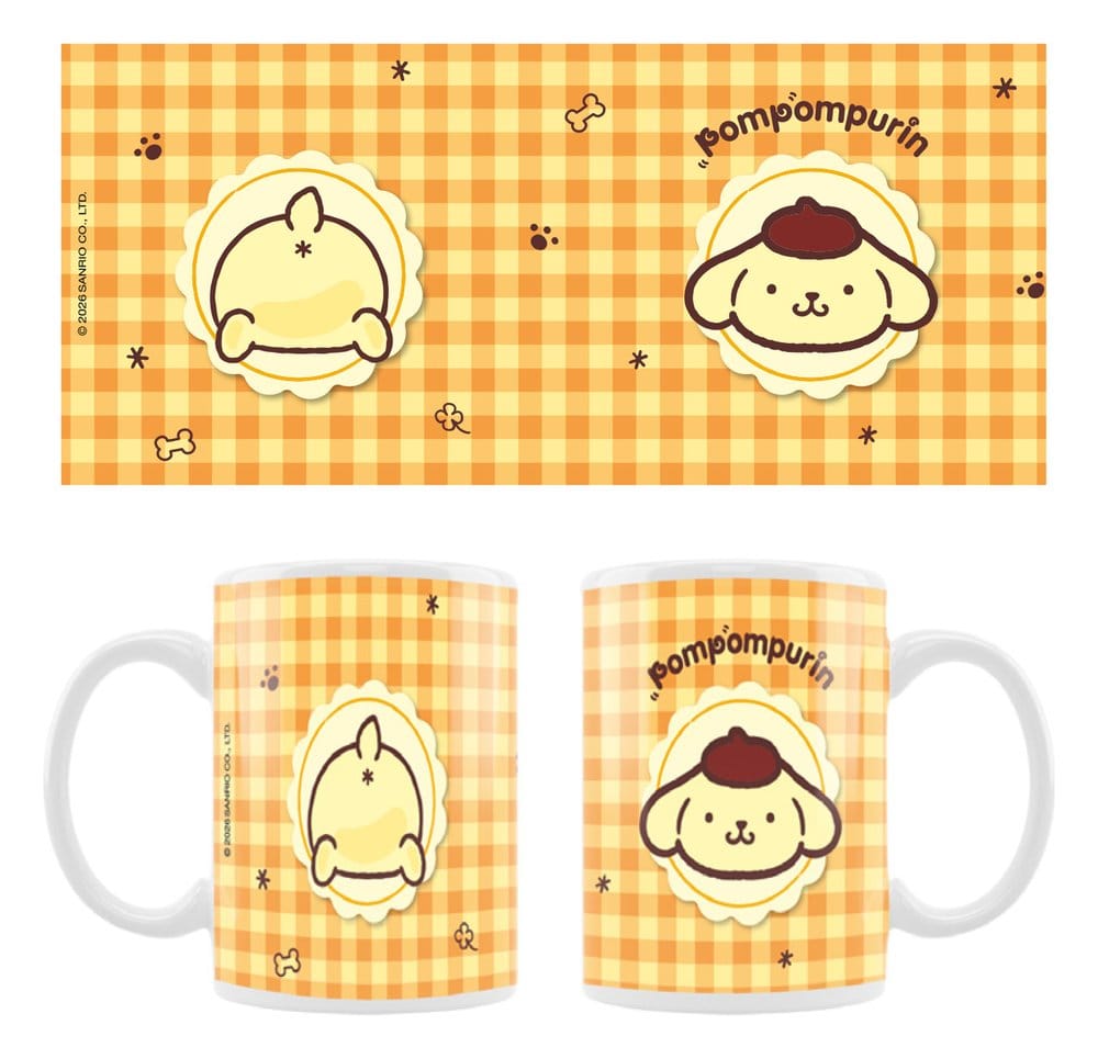 Sanrio Pompompurin Purin Squishy Cute 01 Tasse