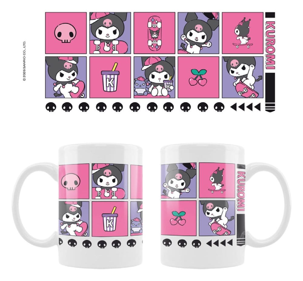 Sanrio Kuromi Sk8 For Life Tasse