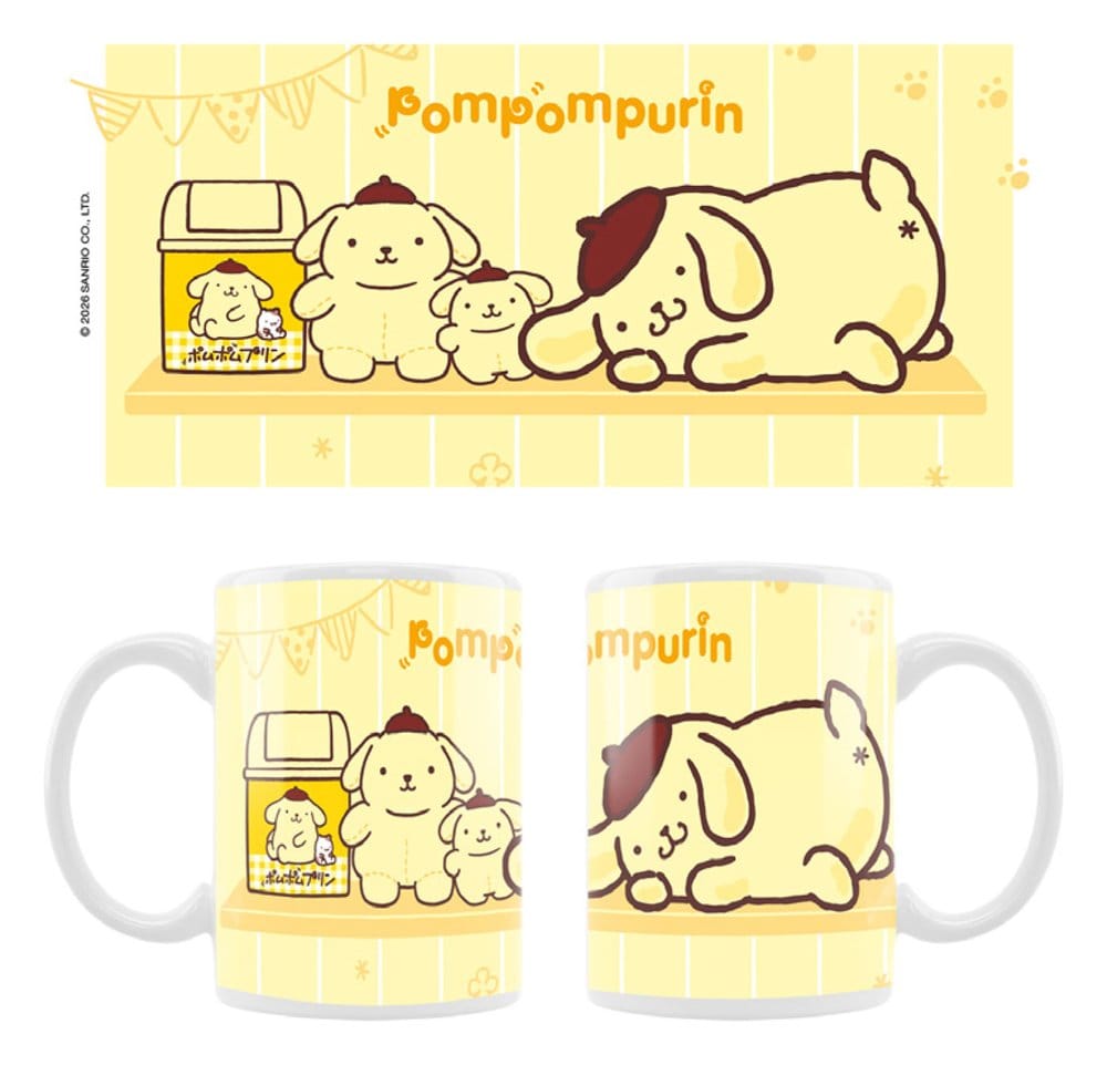 Sanrio Pompompurin Squishy Cute Purin 02 Tasse