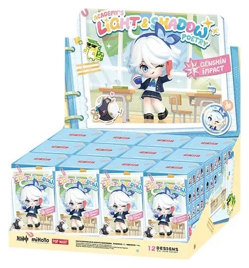 Genshin Impact Chibi Academy's Light and Shadow Poetry Minifiguren Blind Box Display (12)