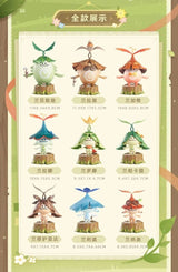 Genshin Impact Aranara Series Minifiguren Blind Box Display (9)