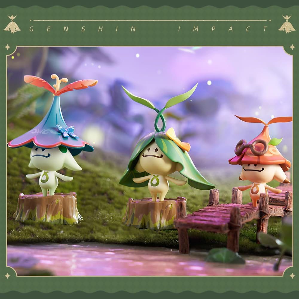 Genshin Impact Aranara Series Minifiguren Blind Box Display (9)