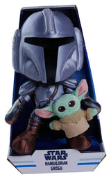 Star Wars Mandalorian Mandalorian & Mini Grogu Plüschfigur