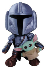 Star Wars Mandalorian Mandalorian & Mini Grogu Plüschfigur