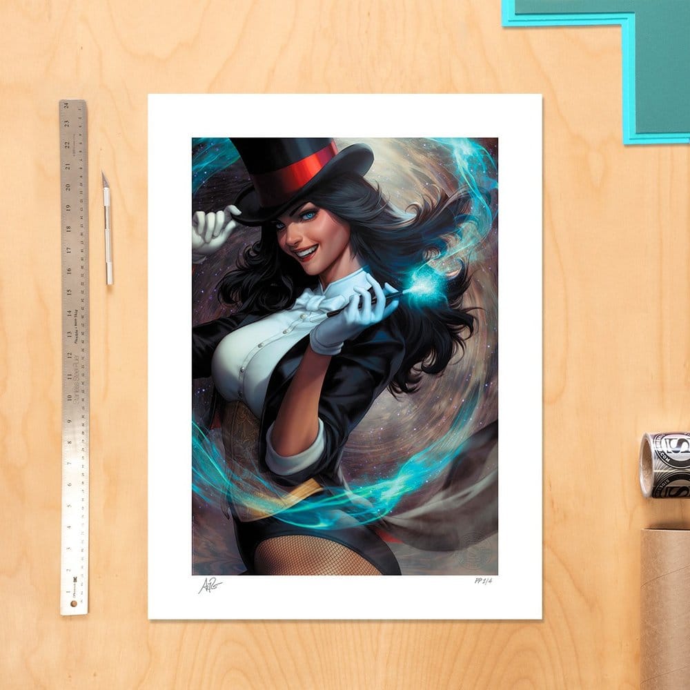 DC Comics Zatanna Bring Down the House - ungerahmt Kunstdruck