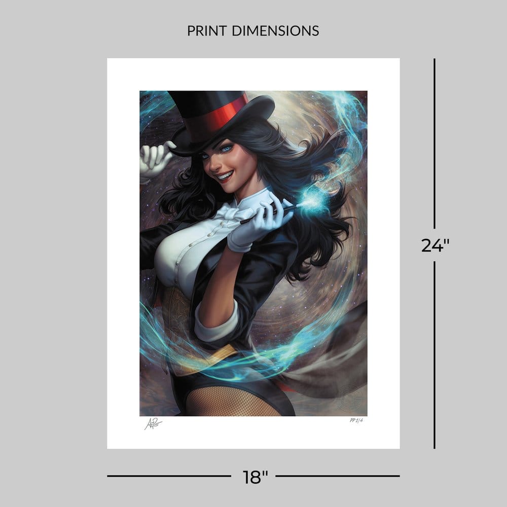 DC Comics Zatanna Bring Down the House - ungerahmt Kunstdruck