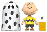 Peanuts Charlie Brown (with Ghost Sheet) Deluxe Wave 01 Actionfigur