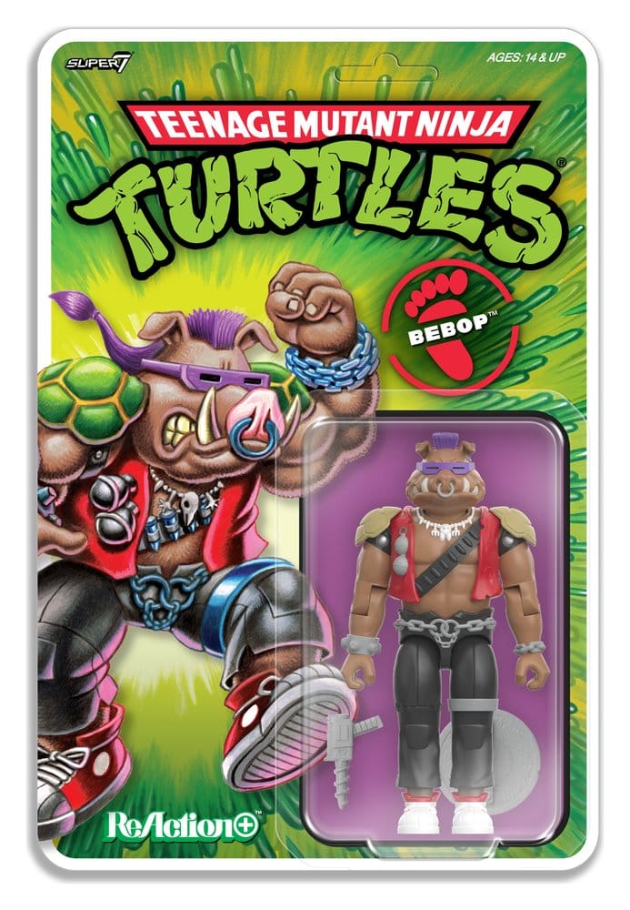 Teenage Mutant Ninja Turtles Wave 02 Bebop ReAction+ Actionfigur