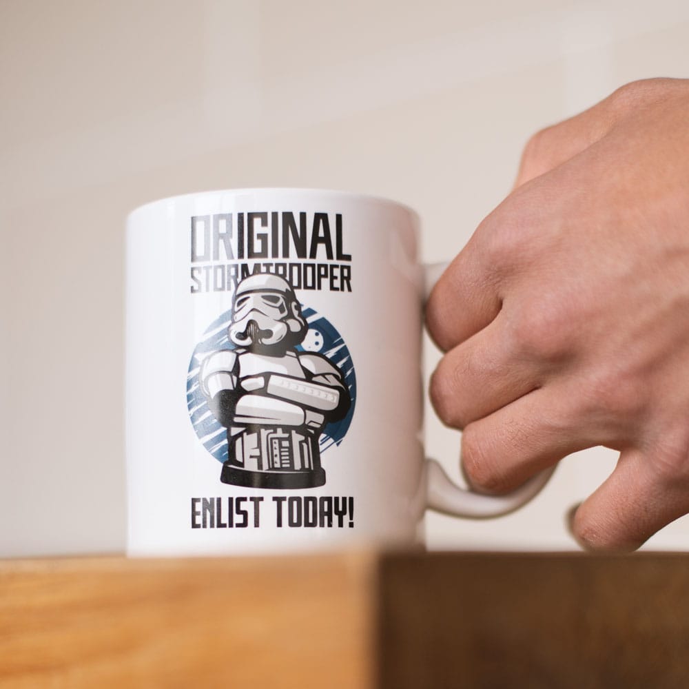Original Stormtrooper Enlist Today White Tasse
