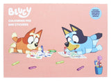 Bluey Malbuch A4 & Sticker Set
