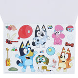 Bluey Malbuch A4 & Sticker Set