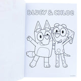 Bluey Malbuch A4 & Sticker Set