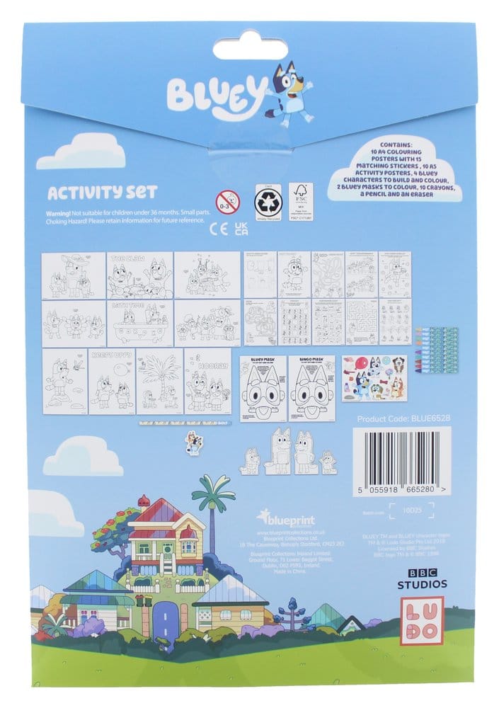Bluey Mitmach- & Spielspaß Set