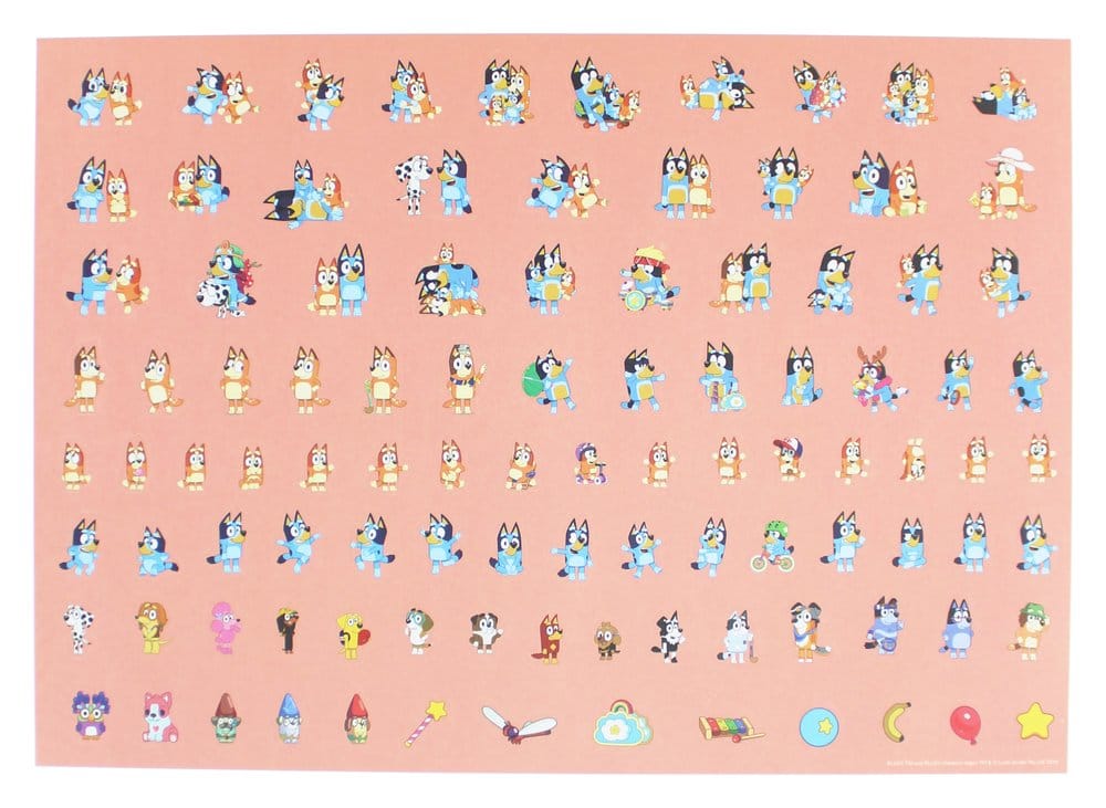 Bluey Belohnungsplan Set