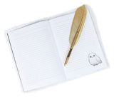 Harry Potter Hedwig Magical Locations Plüsch Notizbuch Set mit Stift