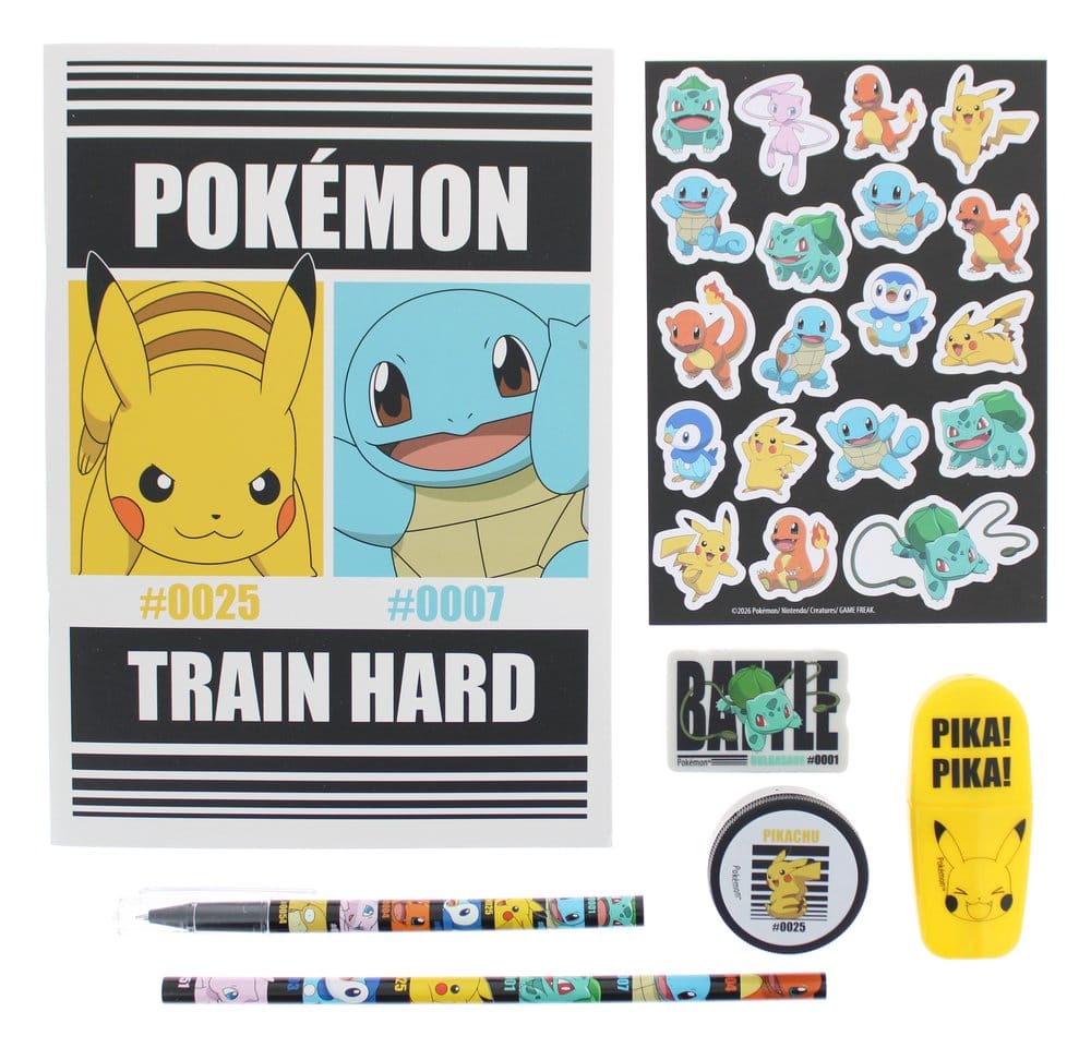 Pokémon Schreibset 7-teilig