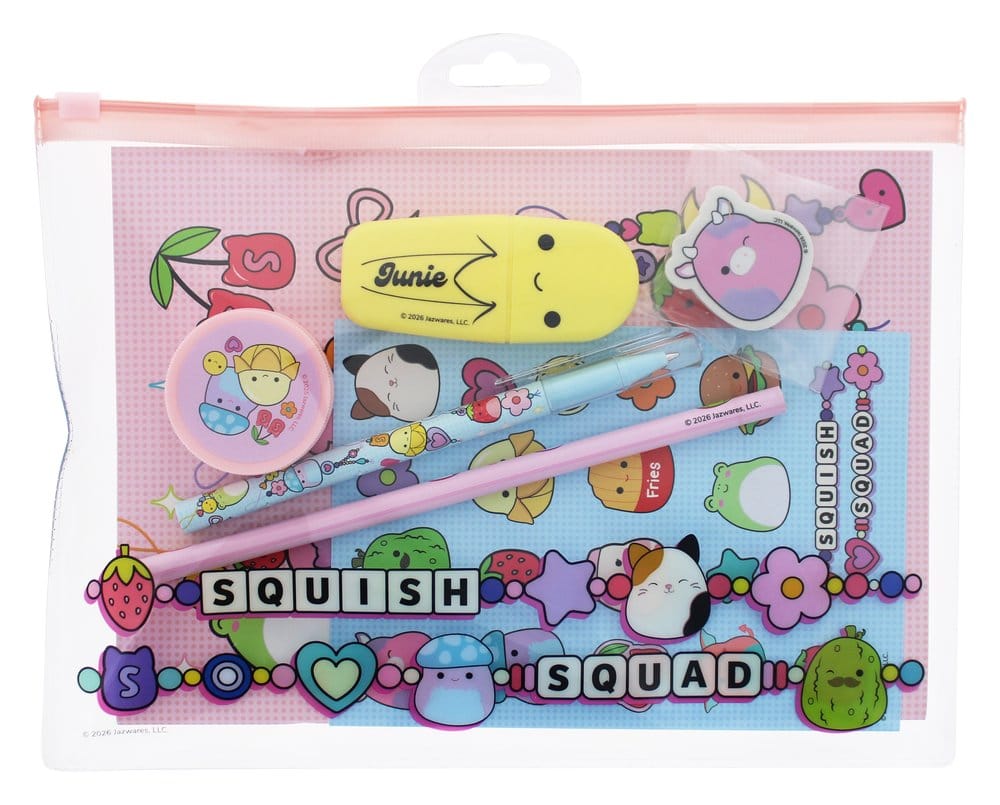 Squishmallows Squish Squad Schreibset 7-teilig