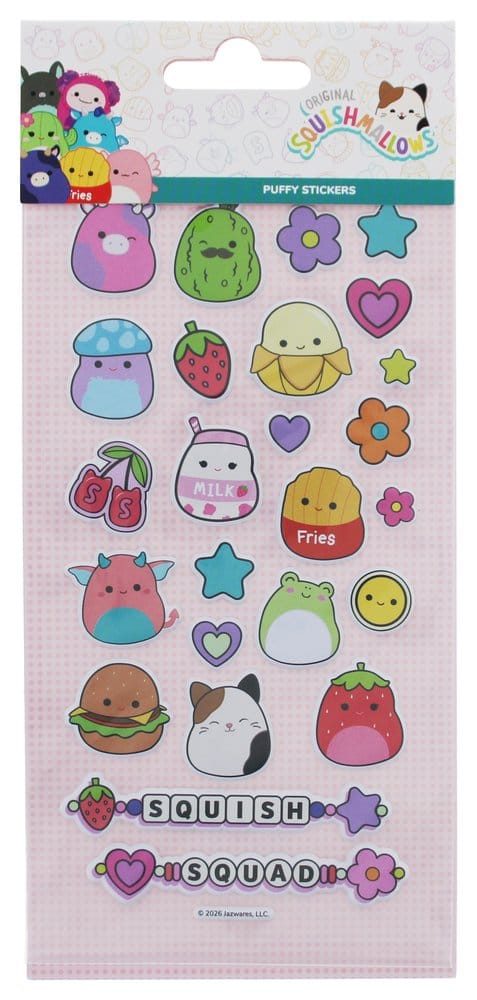 Squishmallows Super Puffy Sticker Set