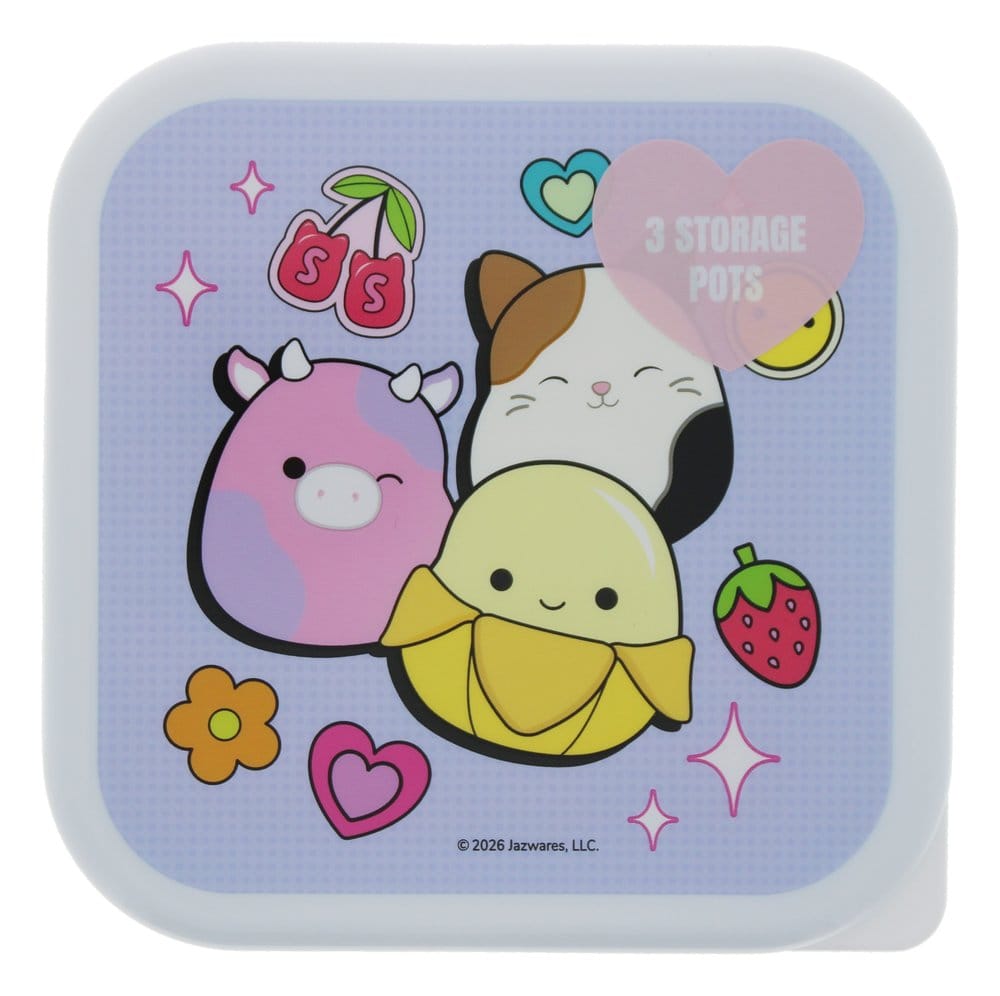 Squishmallows Snackboxen 3er-Pack