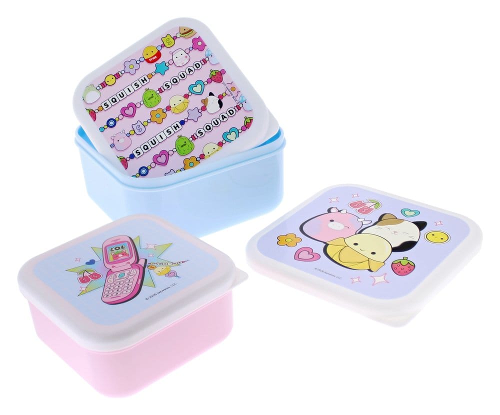 Squishmallows Snackboxen 3er-Pack