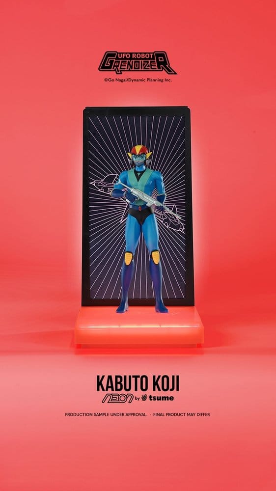 Grendizer Kabuto Koji - Alcor Neon 1/9 Figur