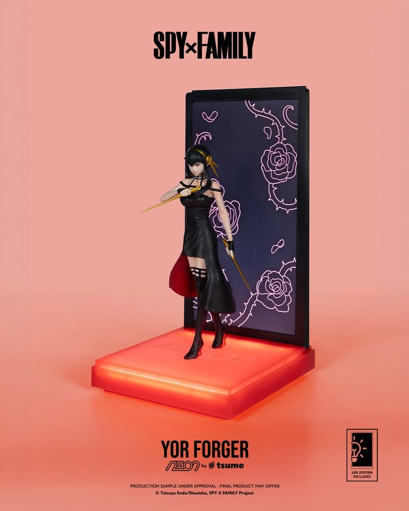 Spy x Family Yor Forger Neon 1/9 Figur
