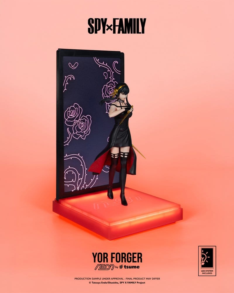 Spy x Family Yor Forger Neon 1/9 Figur