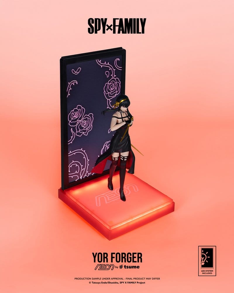 Spy x Family Yor Forger Neon 1/9 Figur