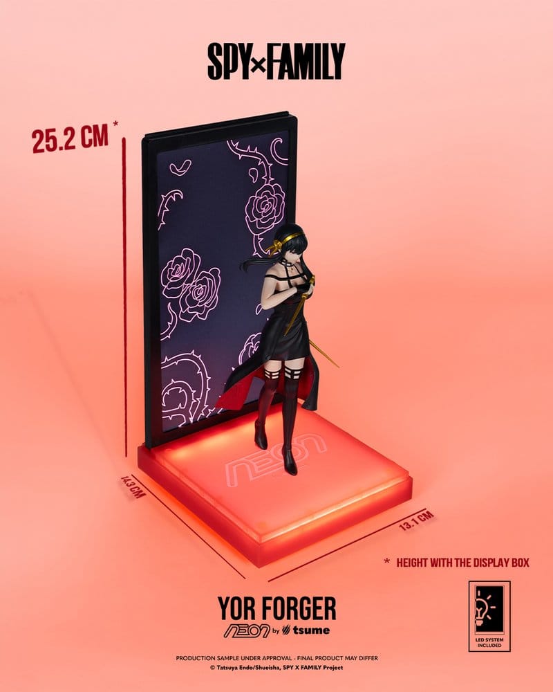 Spy x Family Yor Forger Neon 1/9 Figur