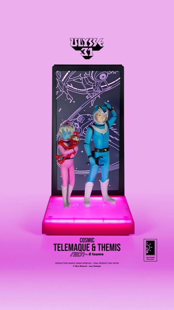 Ulysse 31 Telemachus & Themis Cosmic Version Neon 1/9 Figur