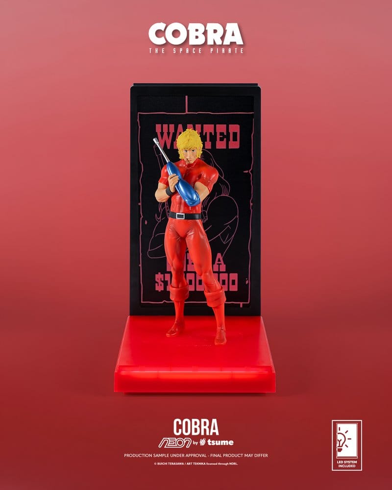Cobra Cobra The Space Pirate Neon 1/9 Figur