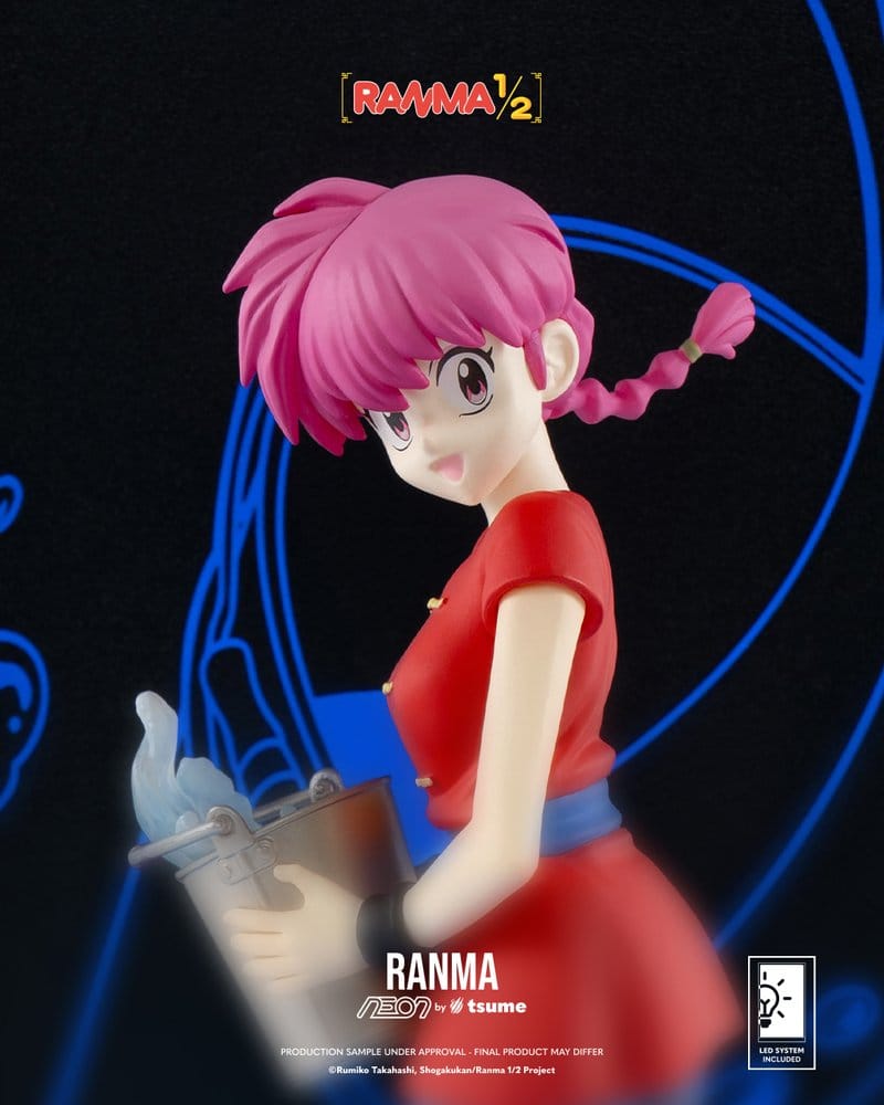 Ranma Ranma Saotome Girl Neon 1/9 Figur