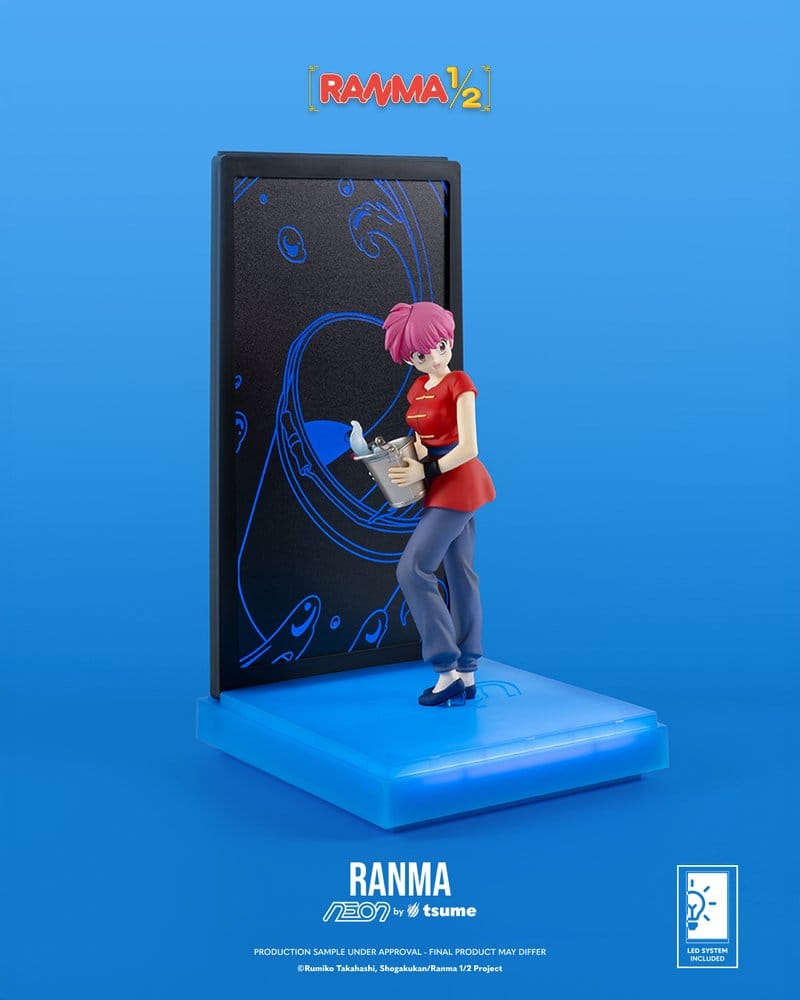 Ranma Ranma Saotome Girl Neon 1/9 Figur