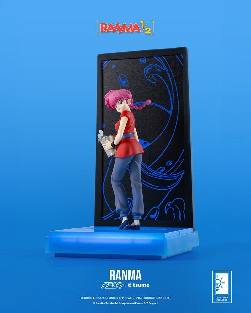 Ranma Ranma Saotome Girl Neon 1/9 Figur