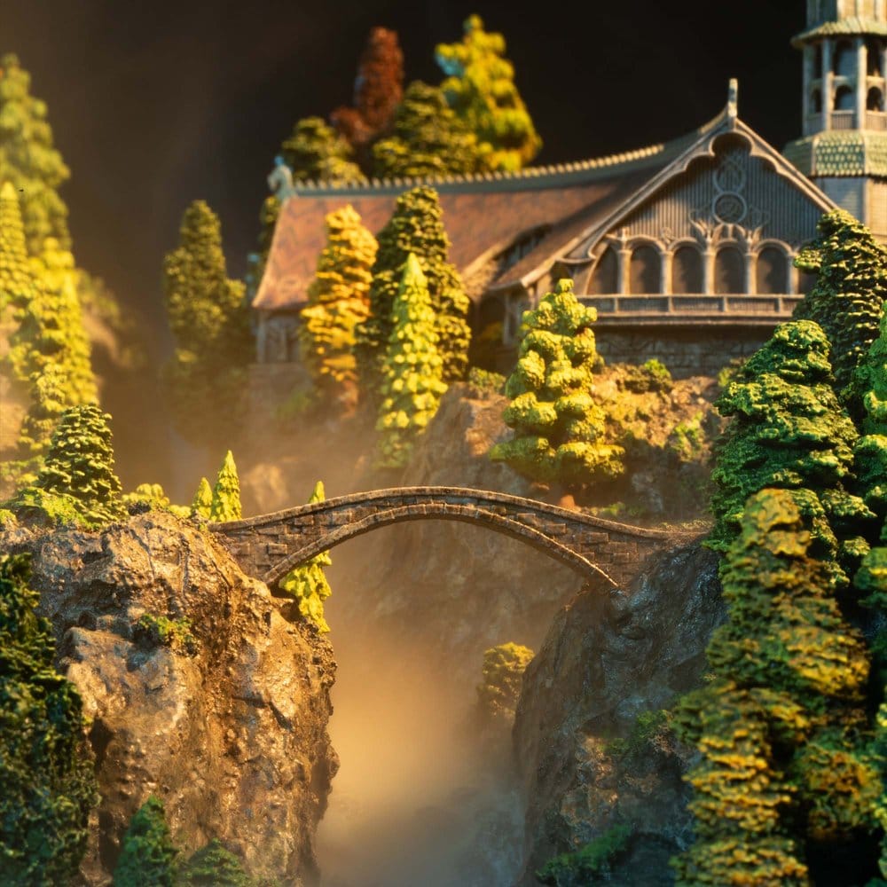 Der Herr der Ringe Rivendell Miniatur Umgebung