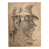 Der Hobbit Portrait of Gandalf the Grey Kunstdruck