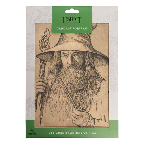 Der Hobbit Portrait of Gandalf the Grey Kunstdruck