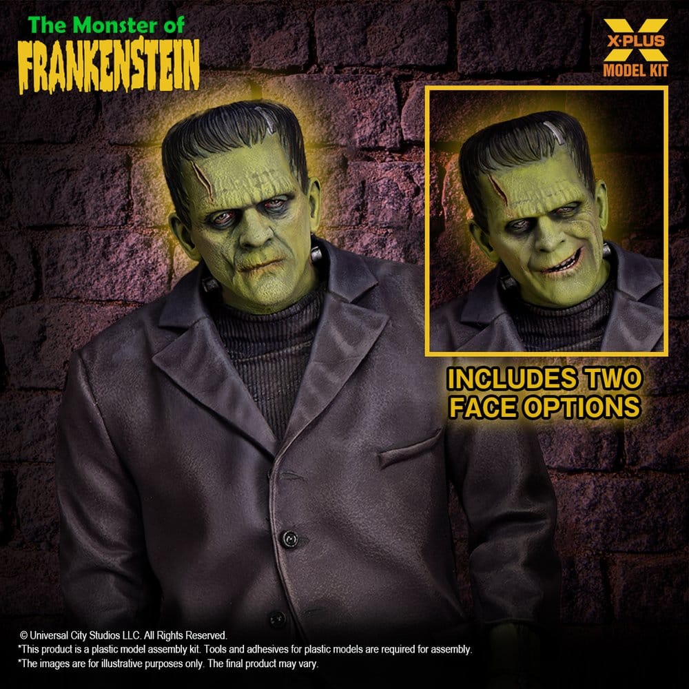 Frankenstein The Monster of Frankenstein 1/8 Plastic Model Kit