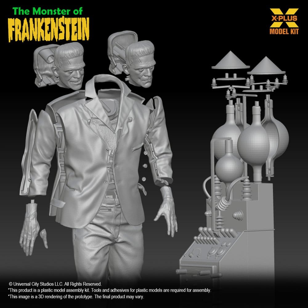 Frankenstein The Monster of Frankenstein 1/8 Plastic Model Kit