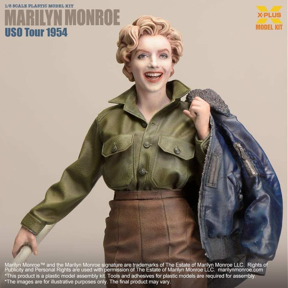 Marilyn Monroe Plastic Model Kit 1/8 (Reproduction)