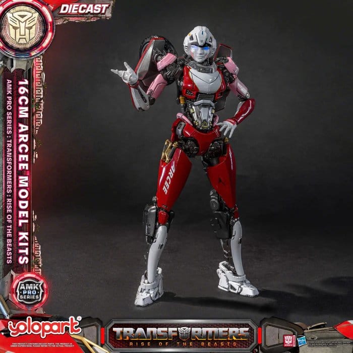 Transformers Rise of the Beasts Arcee AMK Pro Series Model Kit