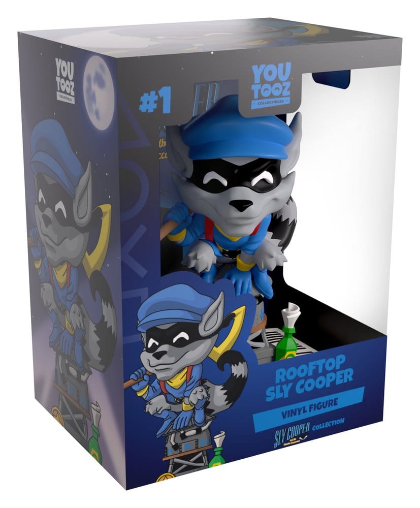 Sly Cooper Rooftop Sly Cooper Vinyl Figur
