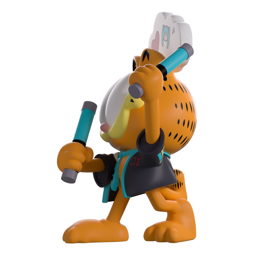Hatsune Miku x Garfield Miku Concert Garfield Vinyl Figur