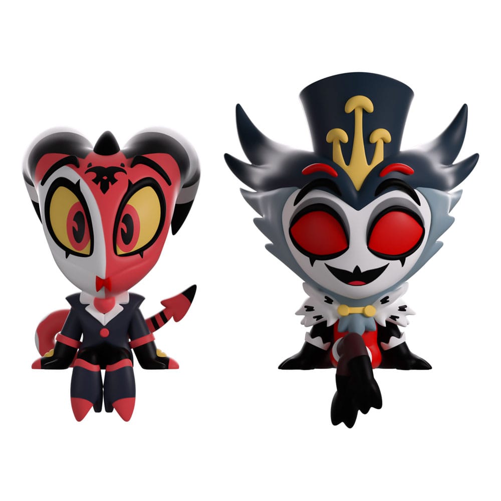 Helluva Boss Blitzo & Stolas Monitor Buddiez Vinyl Figuren