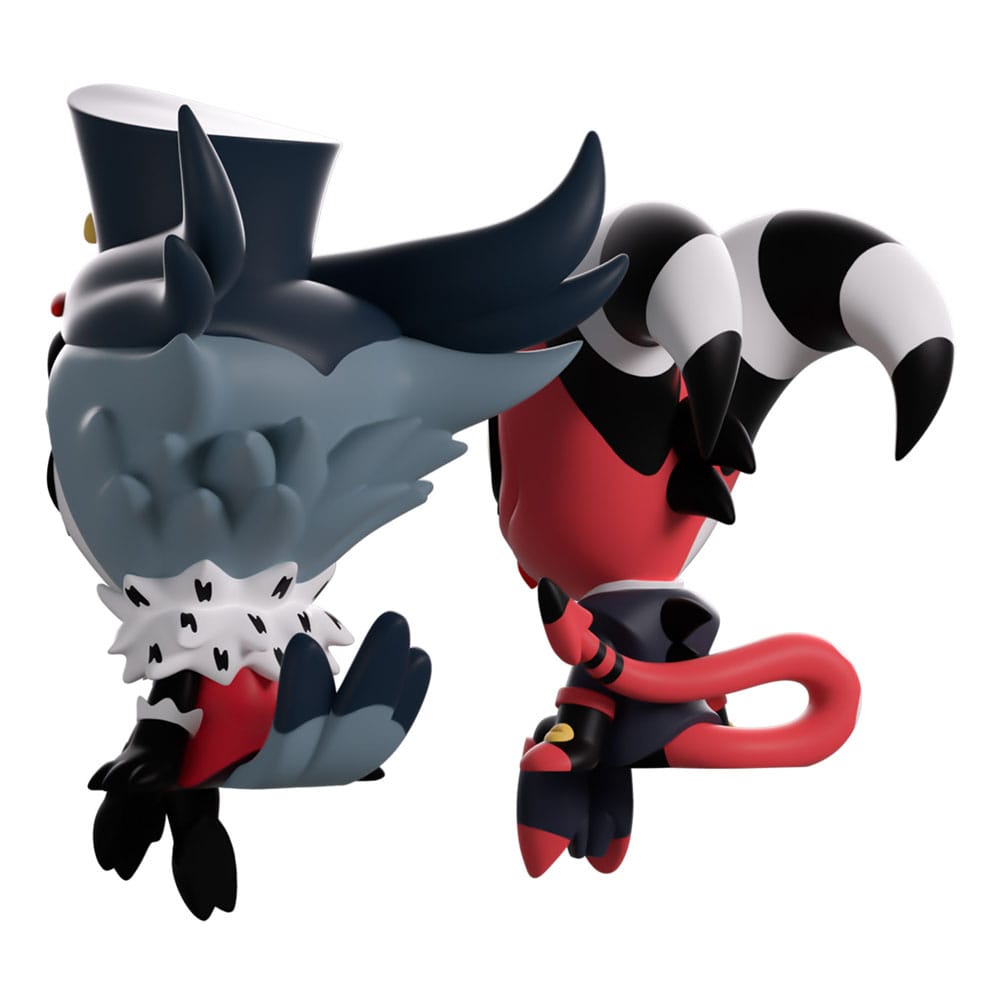 Helluva Boss Blitzo & Stolas Monitor Buddiez Vinyl Figuren