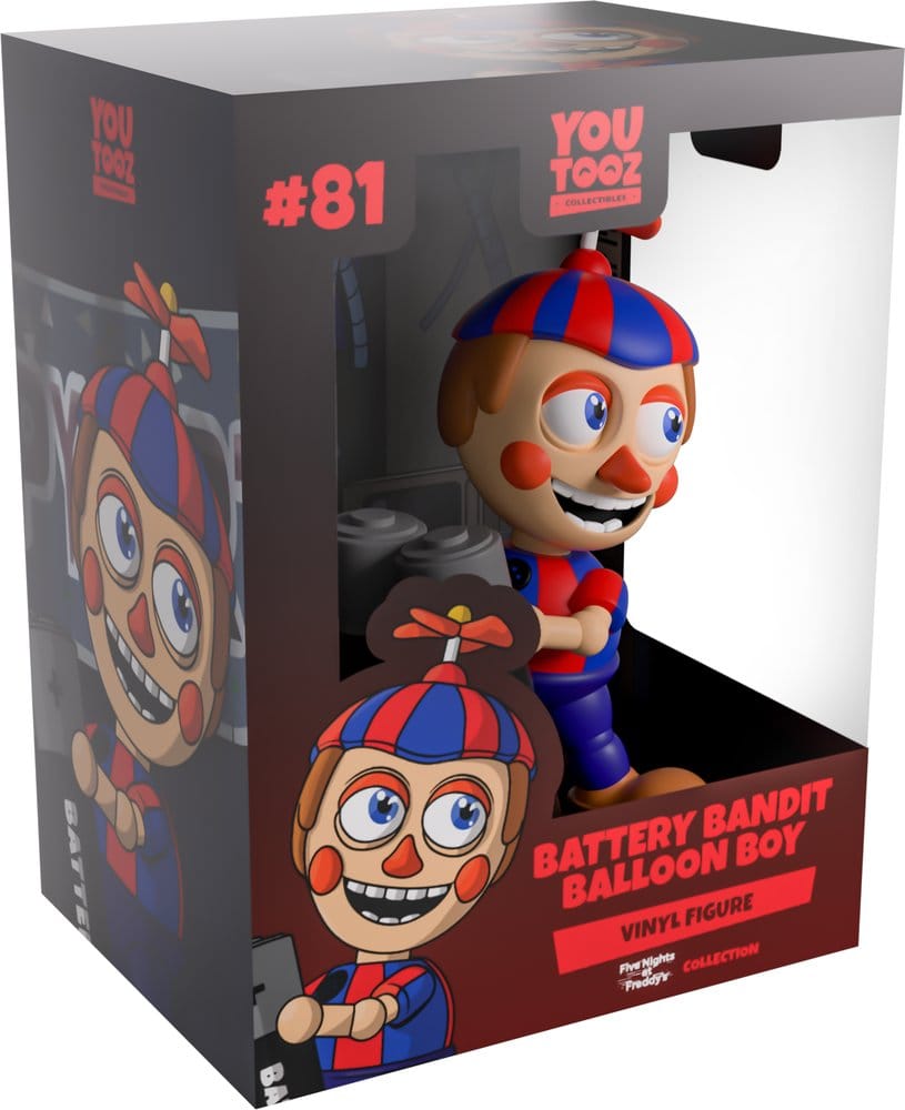 Five Nights at Freddy's Balloon Boy Battery Vinyl Figur