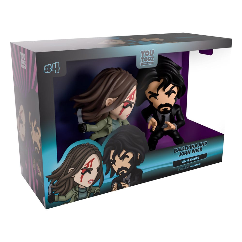 John Wick Ballerina Ballerina & John Wick 2er-Pack Vinyl Figuren